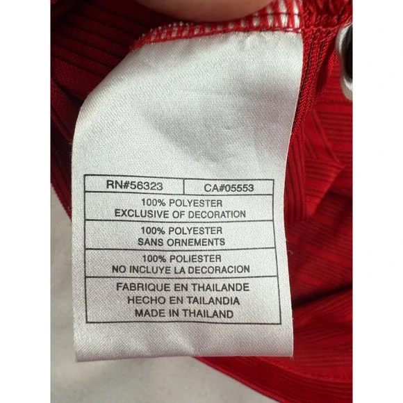 Nike Golf Dri-FIT Polo Short Sleeve Shirt‎ Striped Athletic Training XL - Picture 9 of 9